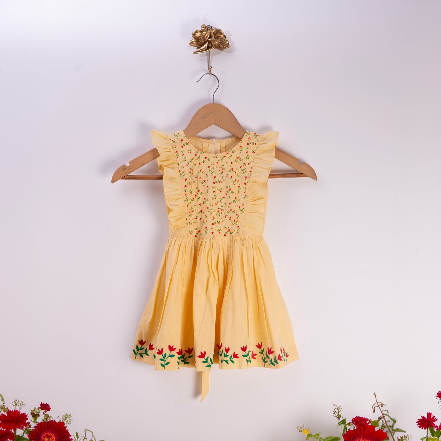 Honey Bloom Twirling Frock