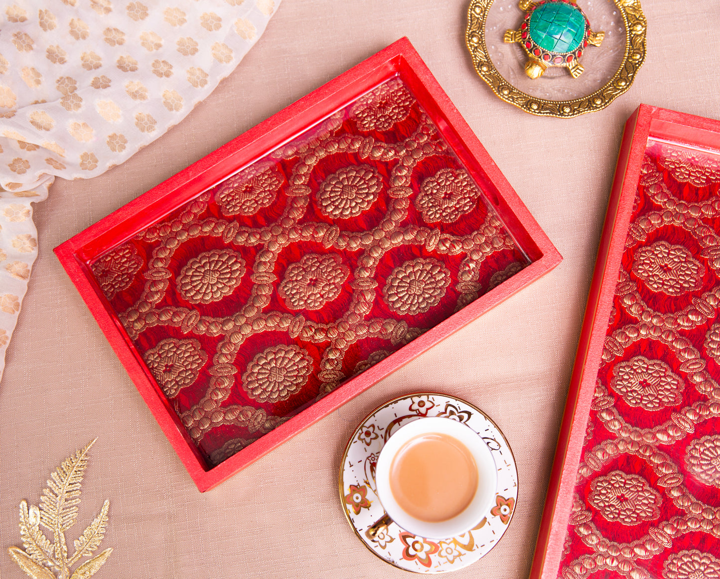 Rudrani Tray Set