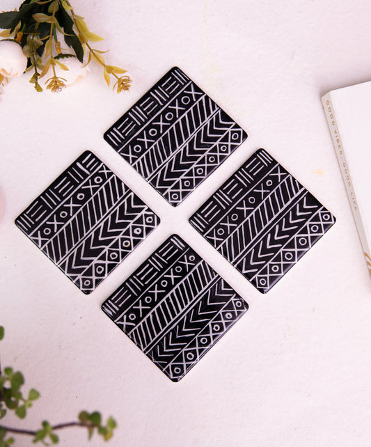 Shvetank Geometric Heritage Coaster